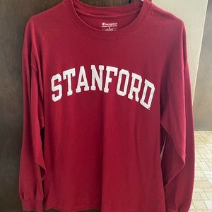 Red Stanford Long sleeve shirt